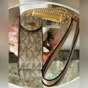 NWT! Michael Kors Jet Set Travel Lipstick Holder